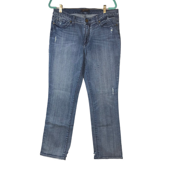 Seven7 Women Jeans distressed size 12 - Picture 4 of 9